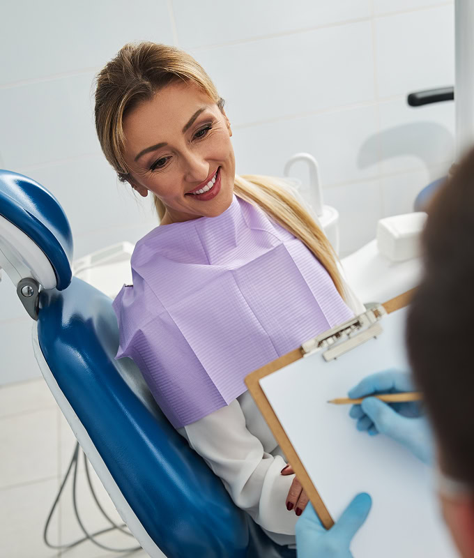 check up and clean right candidate