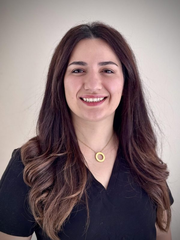 Associate DentistDr. Maryam KaloDr. Maryam Kalo brings a warm, compassionate approach to general dentistry, making patients feel at ease from the moment they walk in. With a broad background in oral and maxillofacial care, she focuses on delivering tailored care with a gentle touch. Fluent in English and Arabic, she enjoys working with patients of all ages and backgrounds. Dr Kalo is committed to keeping her knowledge current through continuing education.
Book An Appointment with Dr. Kalo